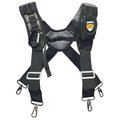 Brown Bag Co BL-30290 Toolrider Gsx Gel Foam Suspenders BR10330